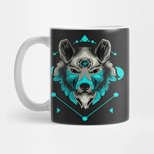 SILVER WOLF DIGITAL STYLE Mug